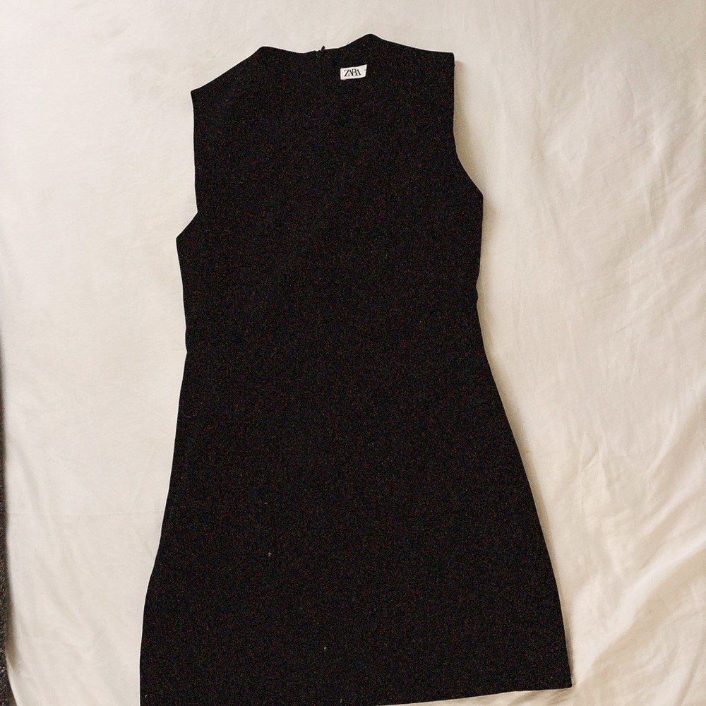 SHORT BLACK DRESS❤️ ZARA